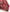 Men's Red Floral Print Silk Tie pattern detail