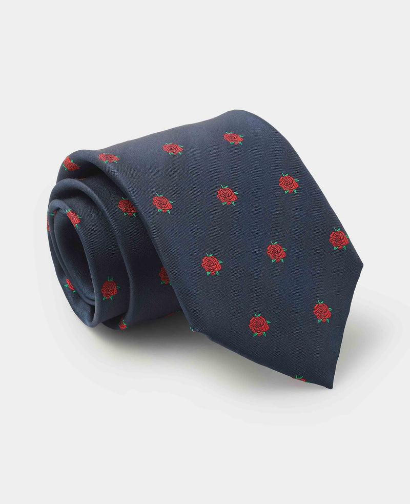 Red Rose Silk Tie