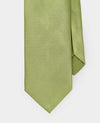Sage Green Seven Fold Silk Tie