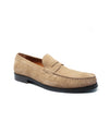 Sand Suede Loafers