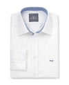 Simon White Poplin Made-to-Measure Shirt