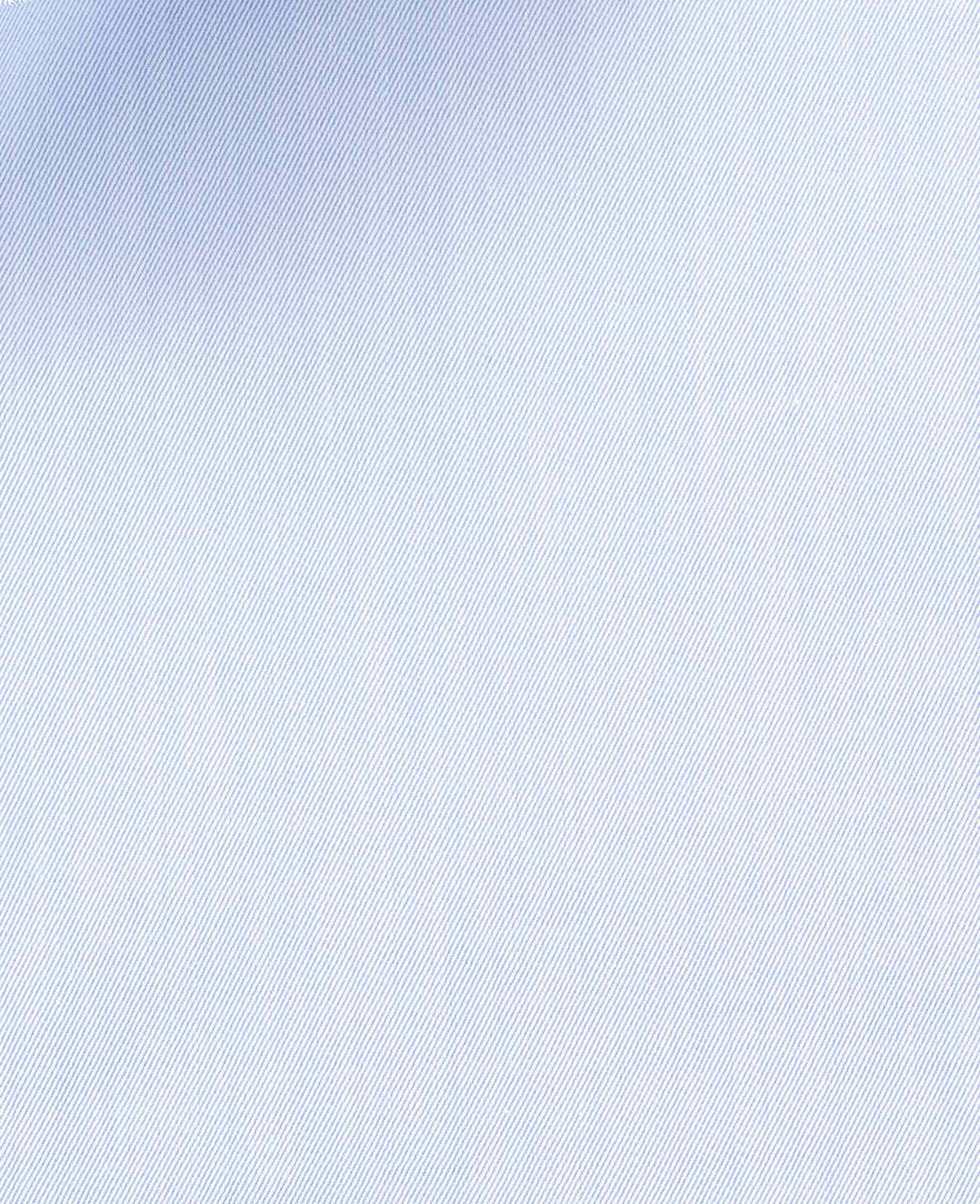 Sky Blue Cotton Twill Slim Fit Formal Shirt - Single Cuff