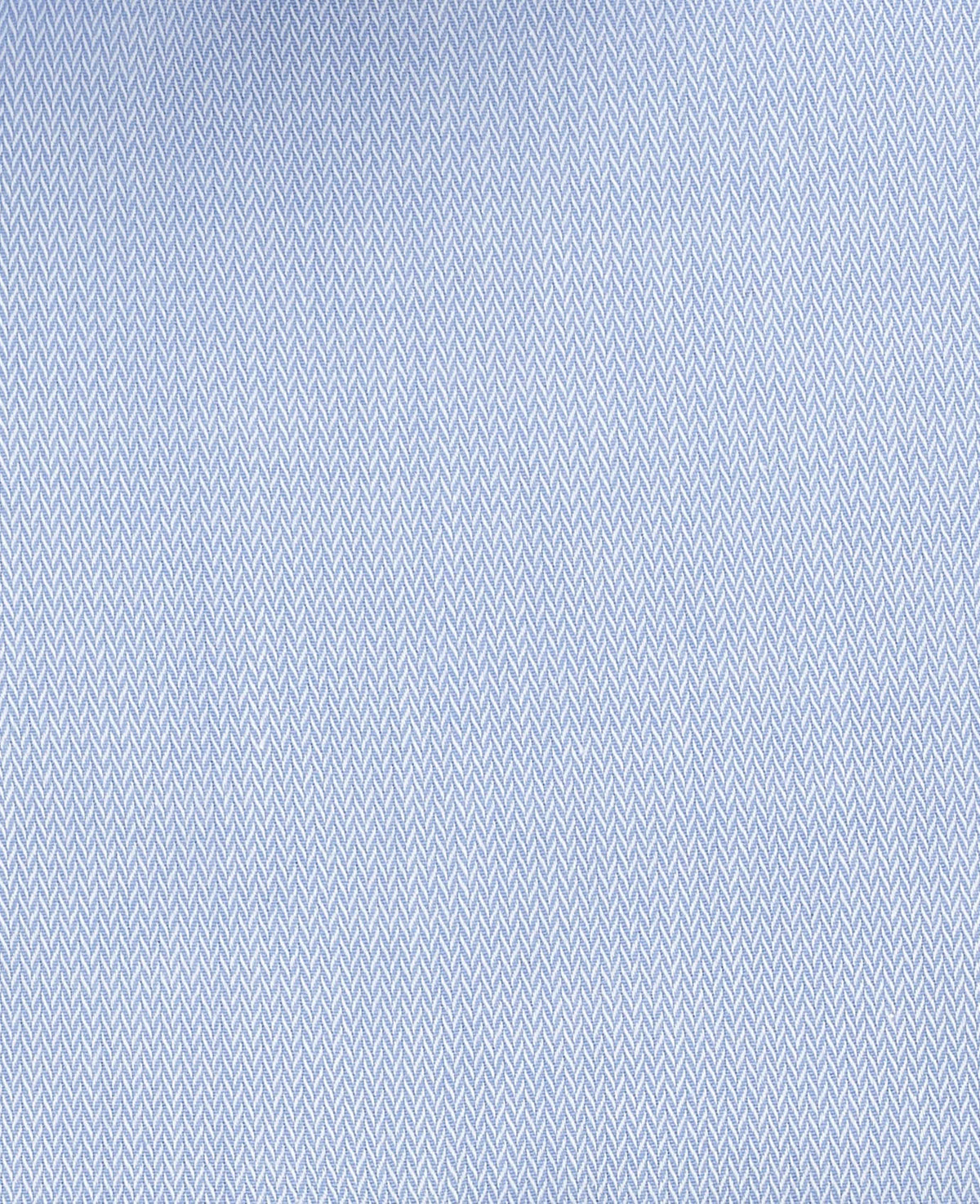 Sky Blue Stretch Cotton Herringbone Classic Fit Formal Shirt - Single Cuff