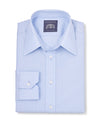 Stephen Light Blue End On End Made-To-Measure Shirt