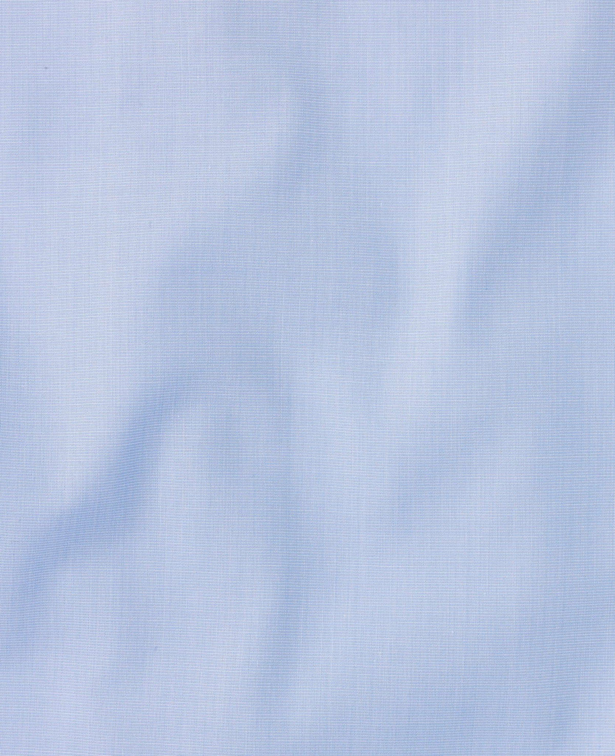 stephen light blue end on end made to measure shirt fabric detail