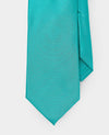 Turquoise Seven Fold Silk Tie