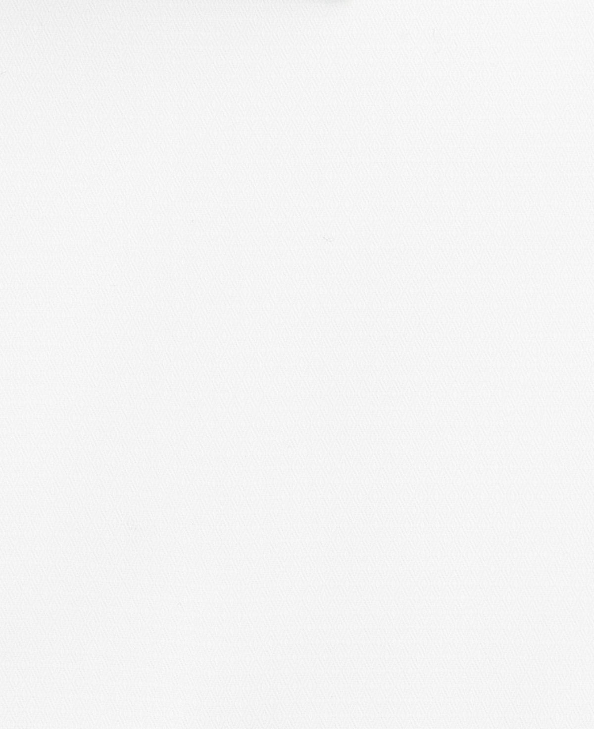 White Cotton Dobby Classic Fit Formal Shirt - Single Cuff