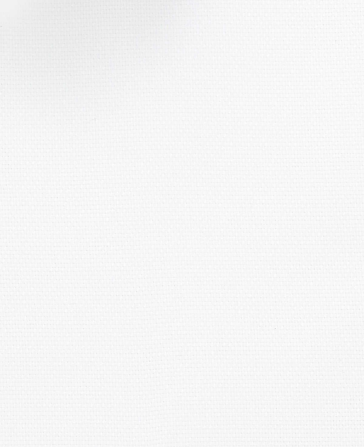 White Cotton Dobby Classic Fit Formal Shirt - Single Cuff