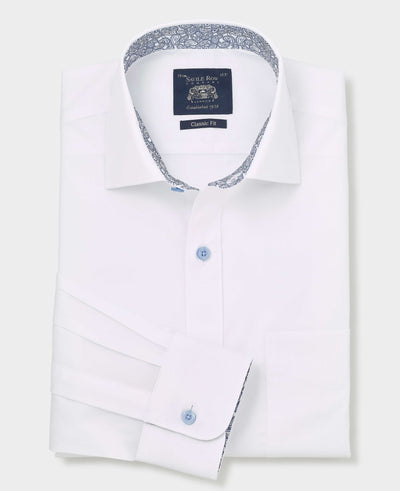 Men's White Shirts - Savile Row Company Men's White Shirts - Savile Row Company