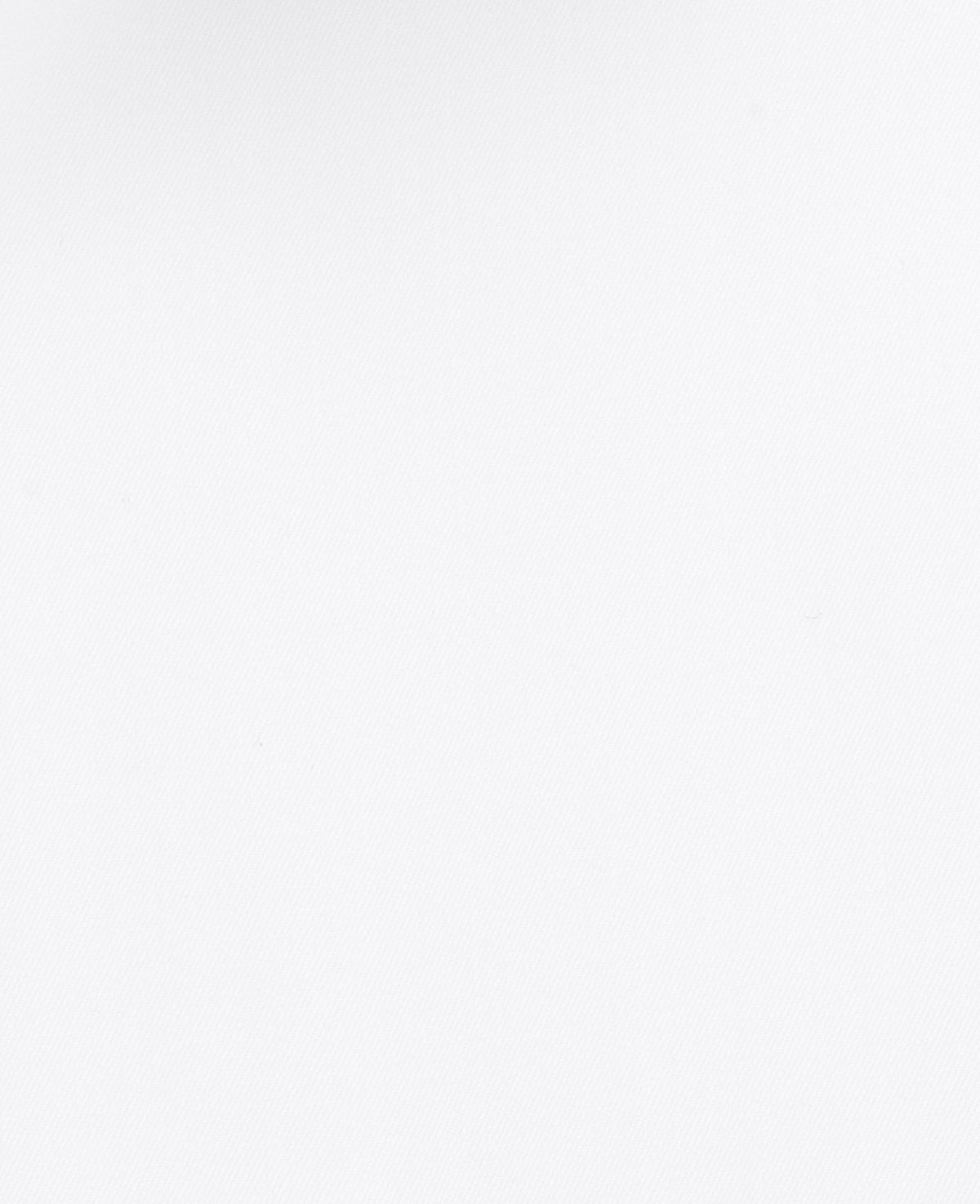 White Cotton Twill Classic Fit Formal Shirt - Single Cuff