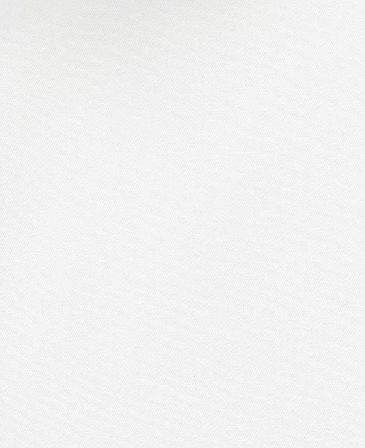 White Cotton Twill Slim Fit Formal Shirt - Single Cuff