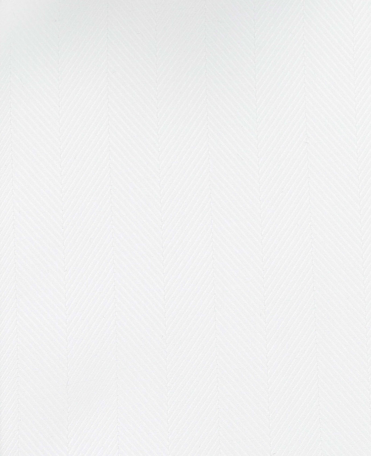 Men's White Cotton Herringbone Slim Formal Shirt With Single Cuffs fabric detail