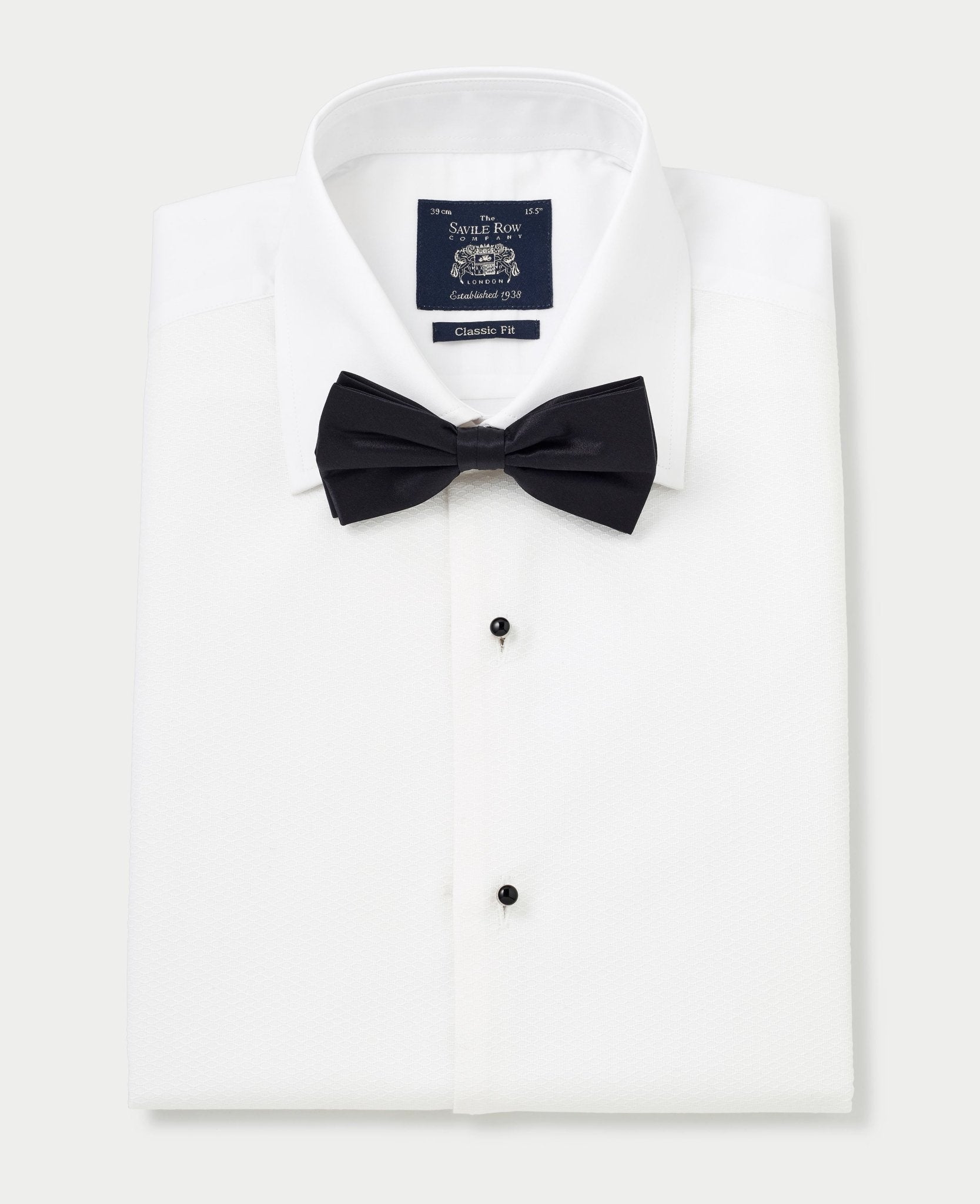 Men's White Marcella Bib Front Classic Fit Formal Dress Shirt With Double Cuffs | Savile Row Company Men's White Marcella Bib Front Classic Fit Formal Dress Shirt With Double Cuffs | Savile Row Company