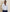 White Navy Cotton Twill Window Check Slim Fit Formal Shirt - Double Cuff