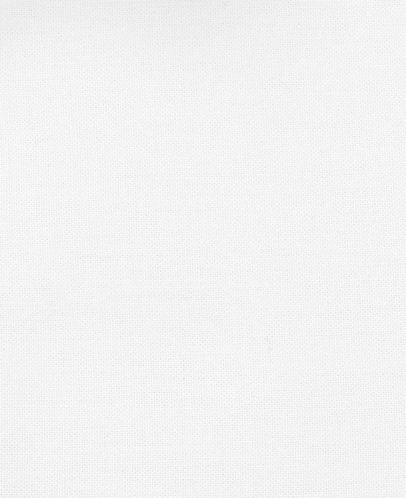 White Pinpoint Cotton Classic Fit Formal Shirt - Single Cuff