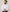 Men's White Textured Cotton Slim Fit Formal Shirt With Double Cuffs model shot