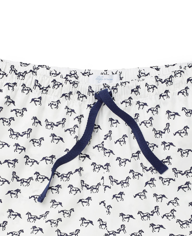 Women's Horse Print Pyjama Short Set