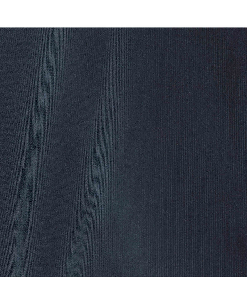 Women's Navy Cotton Babycord Overshirt