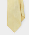 Yellow Seven Fold Silk Tie