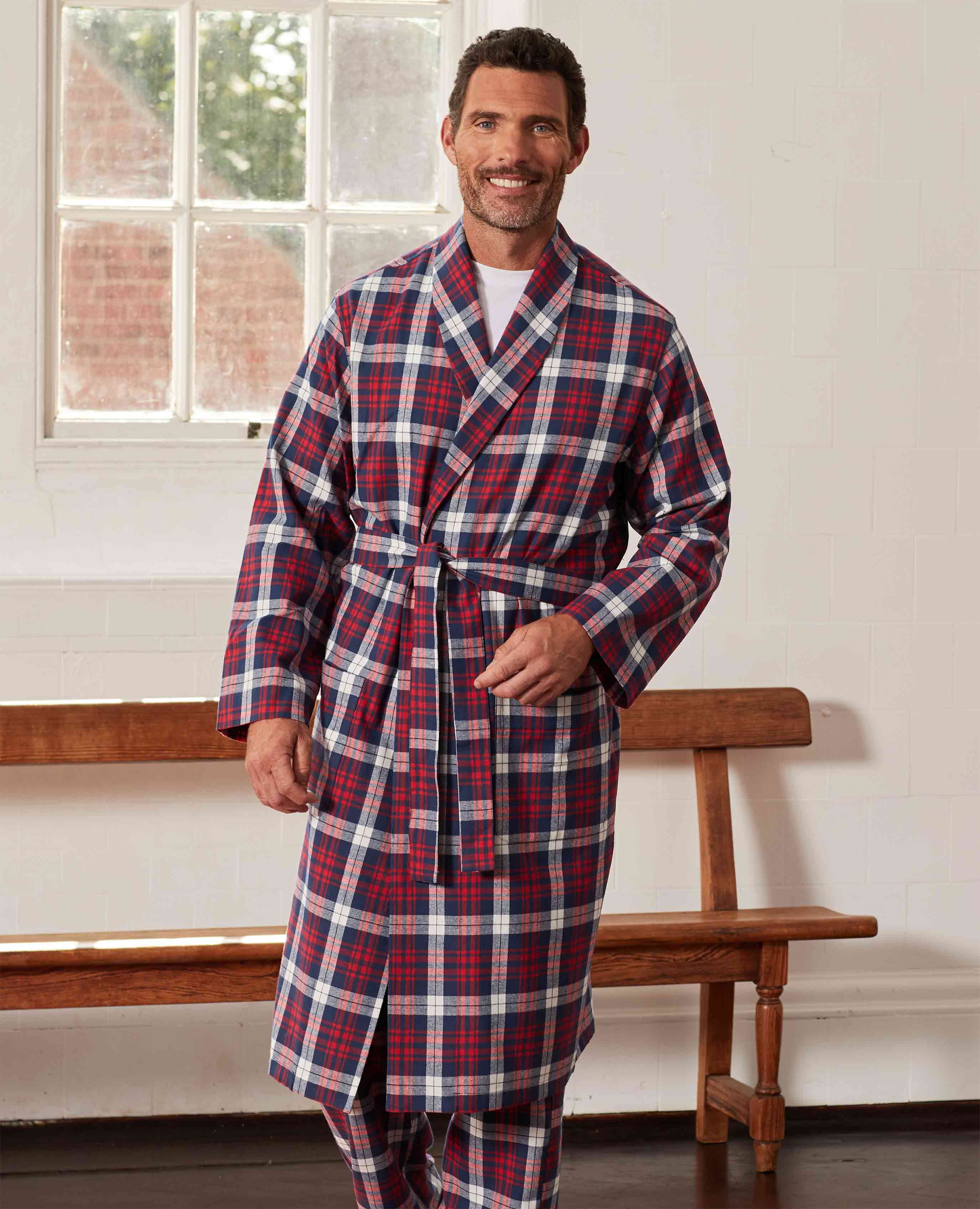 Men's Dressing Gowns & Robes, Cotton Gowns
