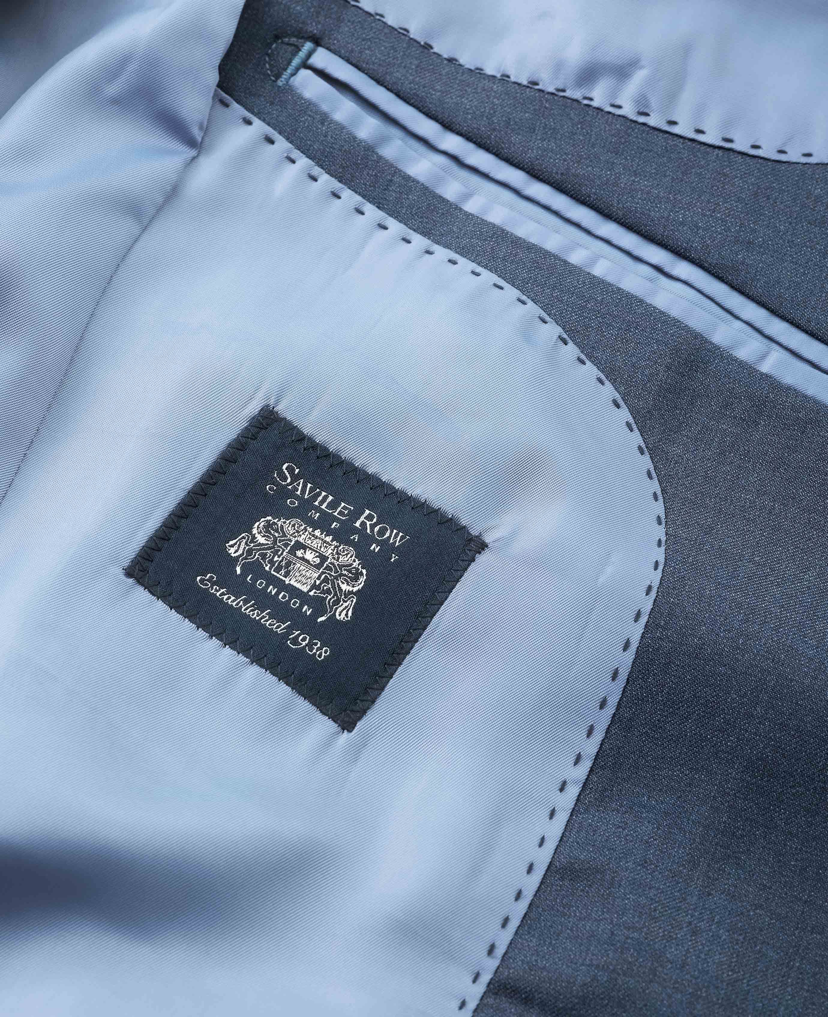 Men’s Dark Blue Wool-Blend Suit Jacket | Savile Row Co