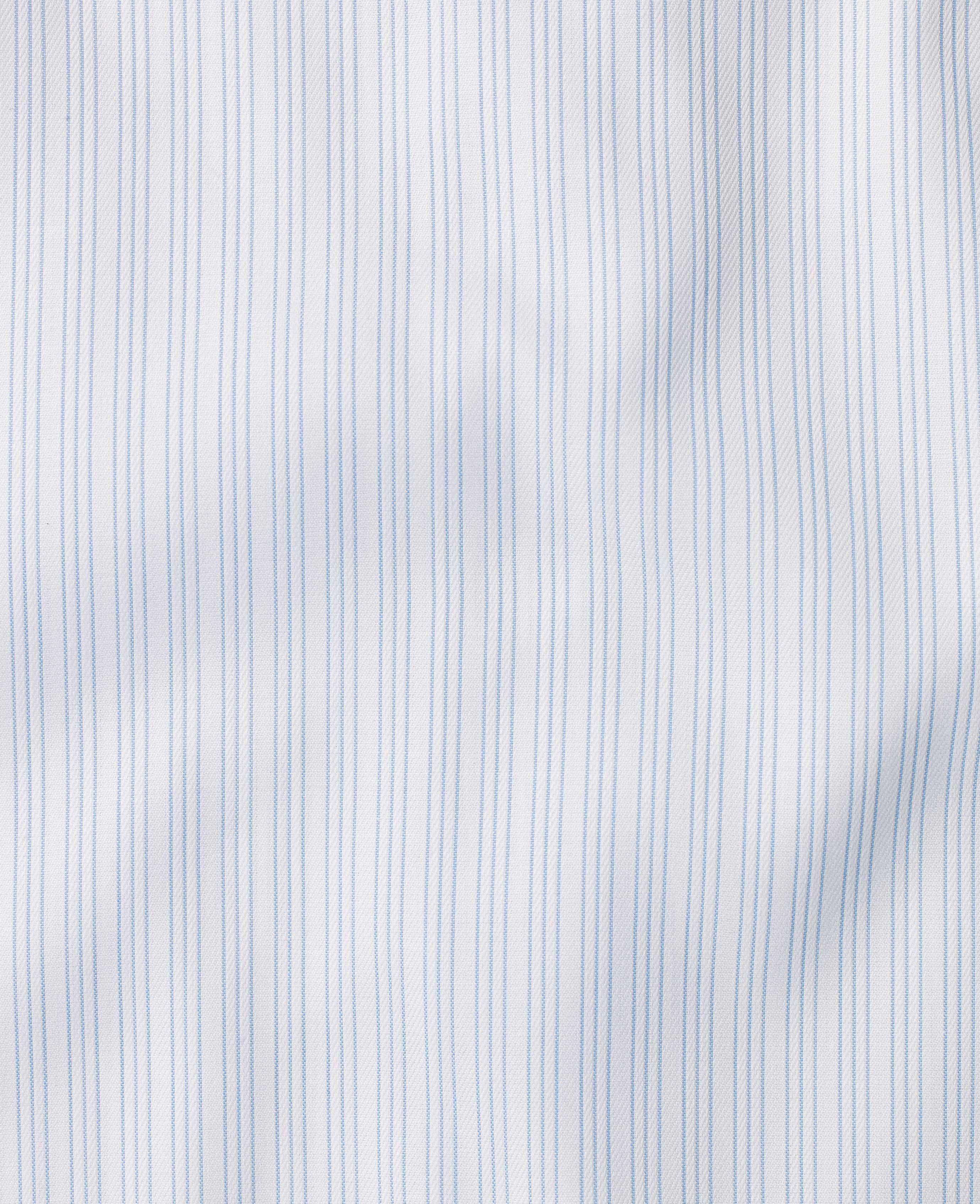 Victor Blue Fine Stripe Made-to-Measure Shirt | Savile Row Co