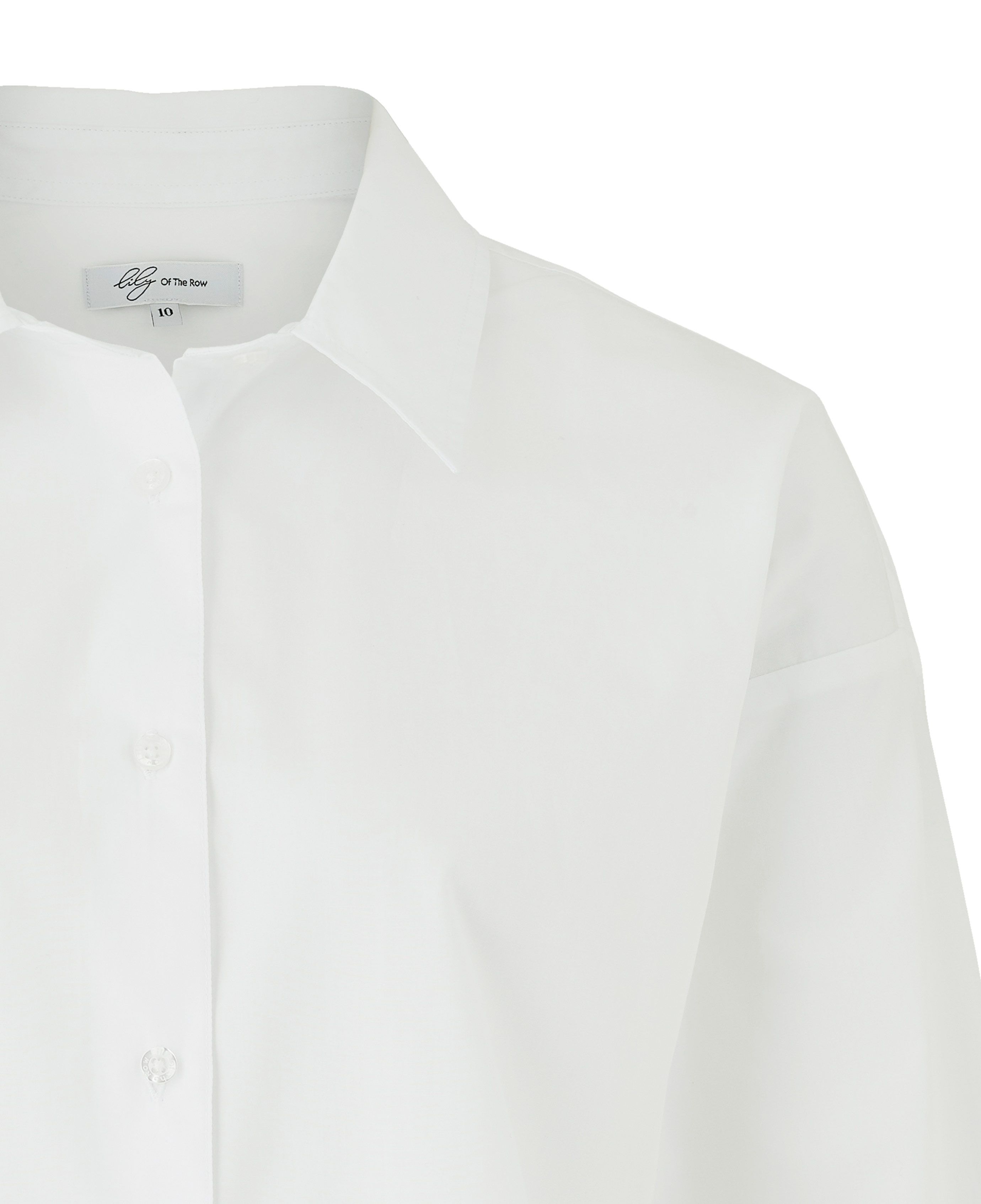 Women's Classic Oversized Shirt In White | Savile Row Co
