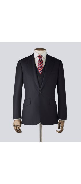 Limited Edition Midnight Blue Super 130s Wool Three Piece Suit