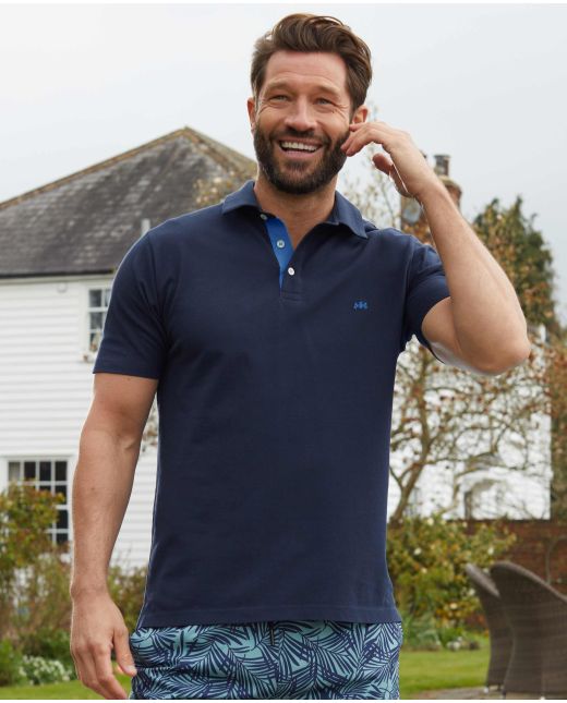 Navy Classic Fit Polo Shirt