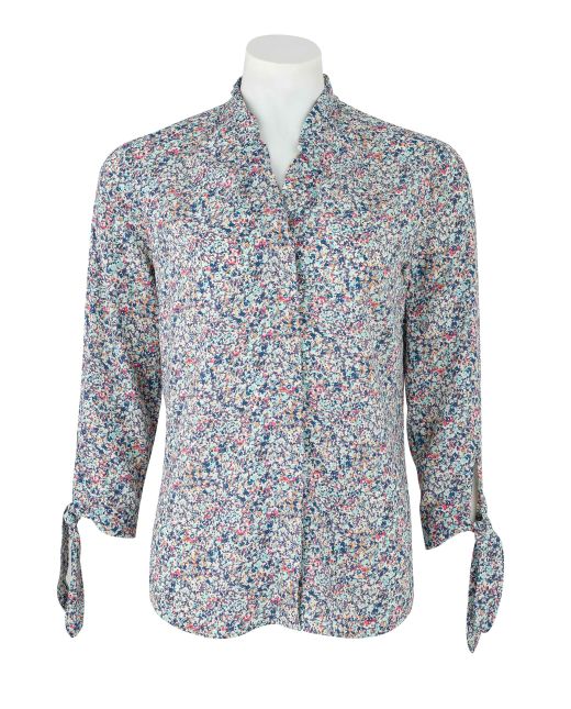 Floral-Print Women's Shirt - LSC404FLW - Small Image 280x344px