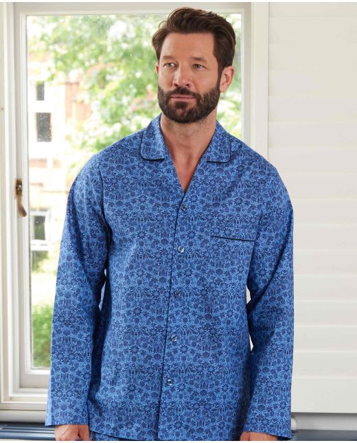 Blue Floral Pyjamas