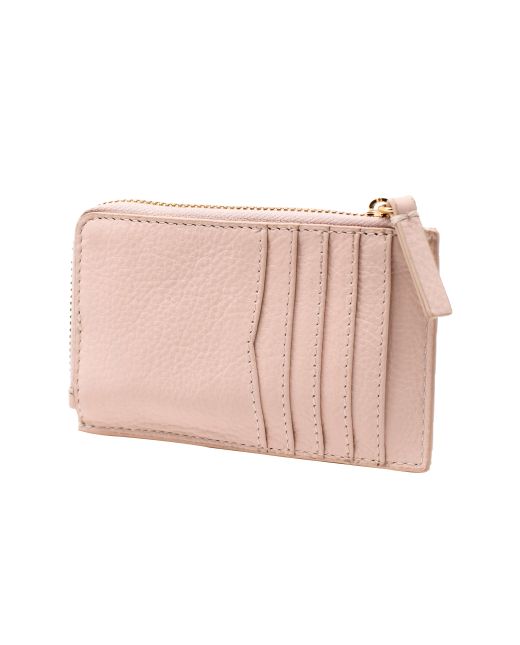 Pink Leather Small Purse