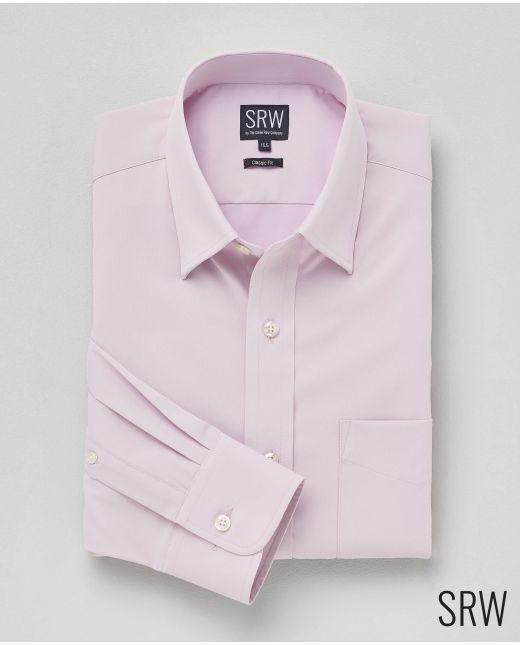 SRW Pale Pink Classic Fit Sweat Wicking Formal Shirt
