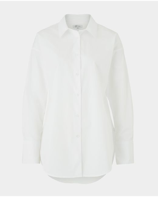 Women's White Oversized Shirt