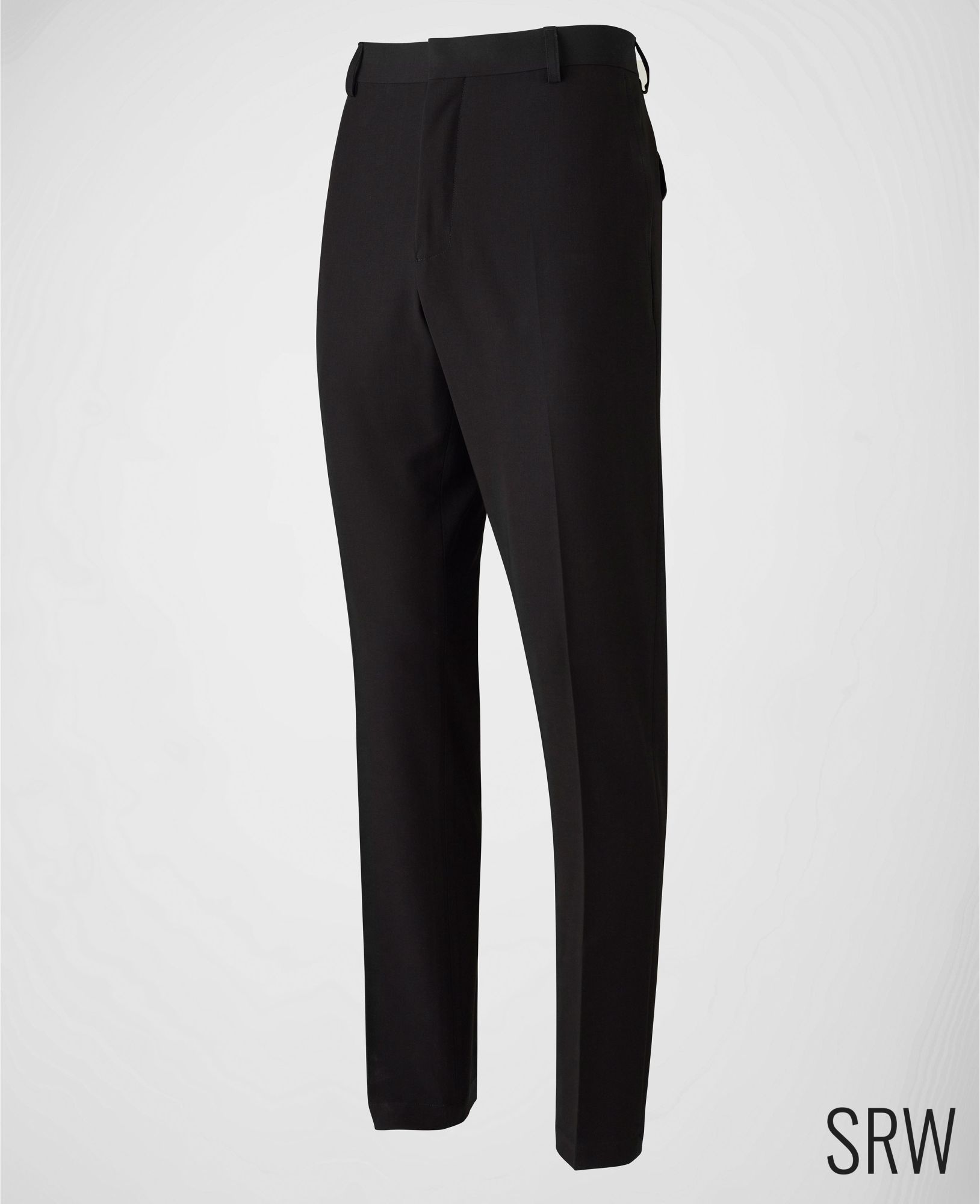 srw active black sweat wicking trousers 30" 32"