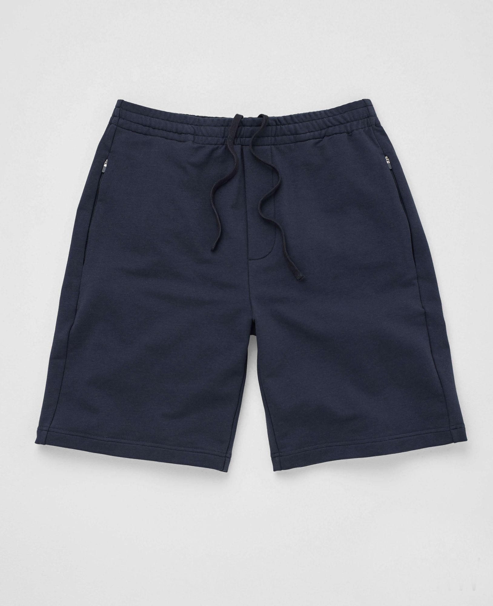 SRW Active Navy Stretch Loopback Cotton Sweat Shorts S