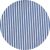 Blue White Reverse Stripe Classic Fit Formal Shirt - Single Cuff