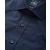 Navy End On End Slim Fit Formal Shirt - Single Cuff