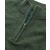 Dark Green Lambswool Blend Half Zip Jumper  - Collar Detail - MKW533DGR