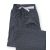 Navy White Modern Paisley Print Cotton Lounge Pants - Waist Detail - MLP1067NAW