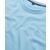 Pale Blue Cotton Jersey Crew Neck T-Shirt - Collar Detail - MTS101PBL