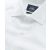 White Fine Twill Slim Fit Formal Shirt - Double Cuff - Collar Detail - 1375WHT