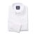 White Linen-Blend Classic Fit Casual Shirt - 1357WHT
