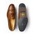 Chocolate Brown Leather Tasselled Loafers