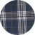 Navy White Green Check Classic Fit Casual Shirt