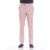 Pink Flat Front Slim Fit Chinos