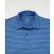 SRW Active Non-Iron Blue Navy Stripe Short Sleeve Polo Shirt