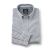 White Blue Stripe Classic Fit Linen-Blend Shirt