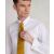 White Extra Slim Fit Pin Collar Shirt - Double Cuff