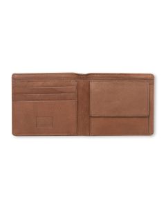 Tan Leather Billfold Wallet 